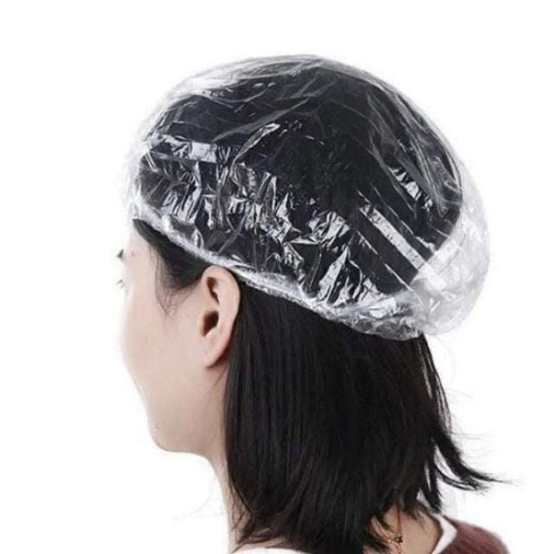 CHỤP TÓC NILONG DÙNG 1 LẦN COMBO 100 CÁI