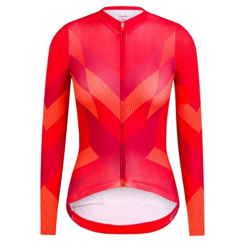 Áo đua xe đạp tay dài thời trang mùa thu cho nữ