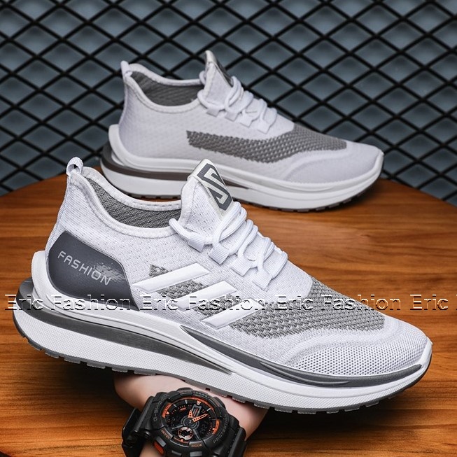 Giày nam sneaker đế cao su 3D Eric Fashion, Giày thể thao nam phù hợp đi học công sở GD73