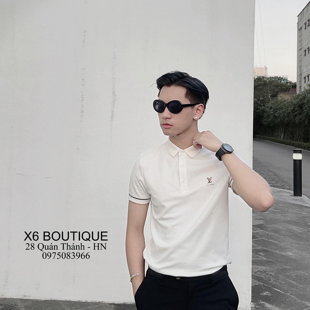 ÁO  THUN POLO NAM LV CÓ CỔ CAO CẤP | BigBuy360 - bigbuy360.vn