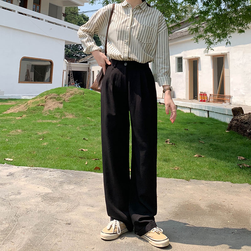 Quần Dài Ống Rộng Thời Trang Hàn Quốc Thích Hợp Cho Phụ Nữ Mang Thai 37653 337653 | BigBuy360 - bigbuy360.vn