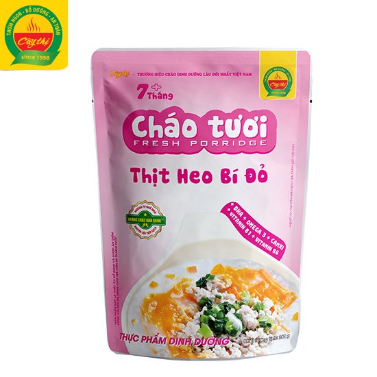 Thùng 35 Gói 7 Vị Cháo Tươi Cây Thị