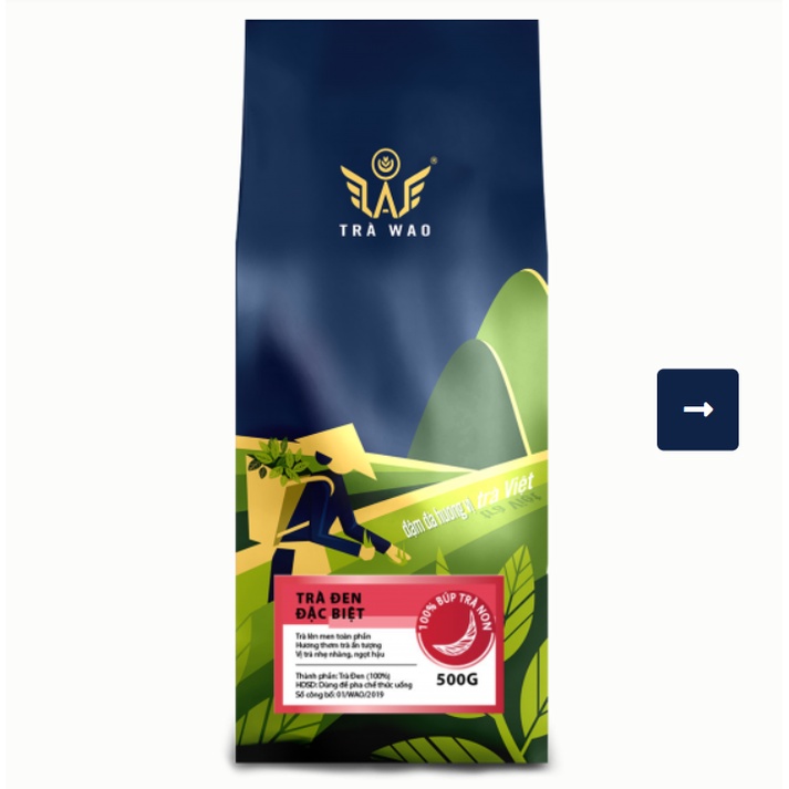 Trà WAO - Trà pha trà sữa W.A.O|500Gr