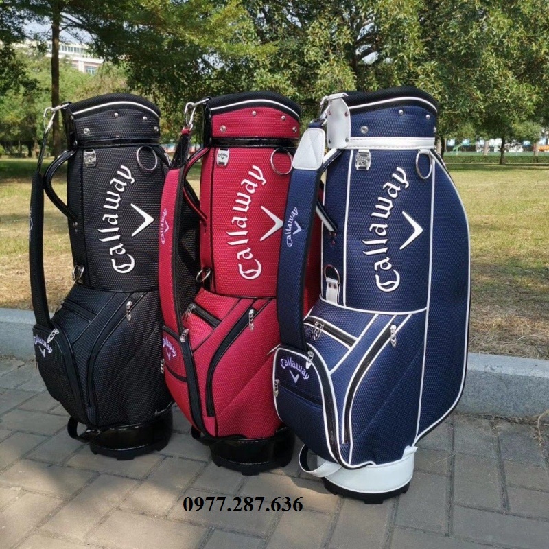 Túi gậy golf Callaway túi gôn vải bạt chống nước siêu nhẹ chứa 14 gậy shop GOLF PRO TM012