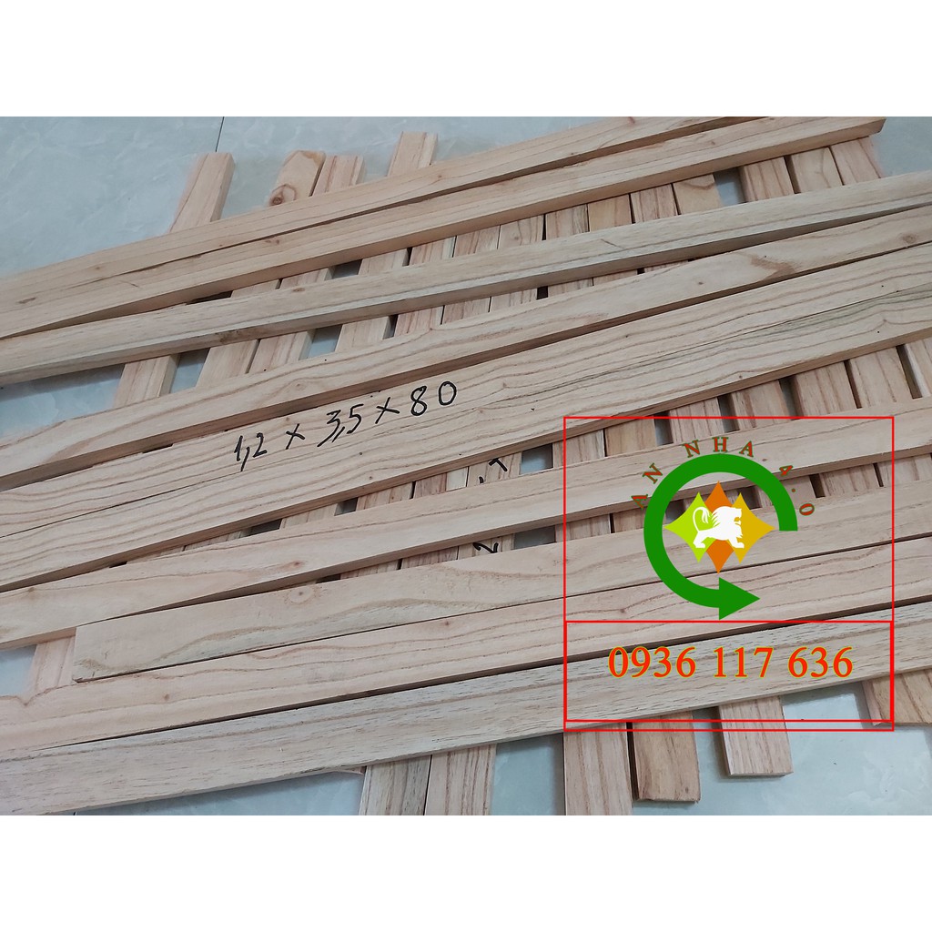 Miếng gỗ xoan đá Tuyên Quang dài 80cm rộng 3cm dày 1,2cm dùng làm đồ thủ công hoặc chế tạo giá kệ đồ nội thất trong nhà