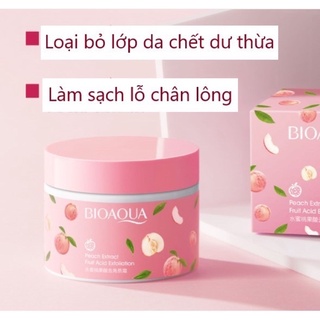 tẩy tế bào chết hương đào BIOQUA