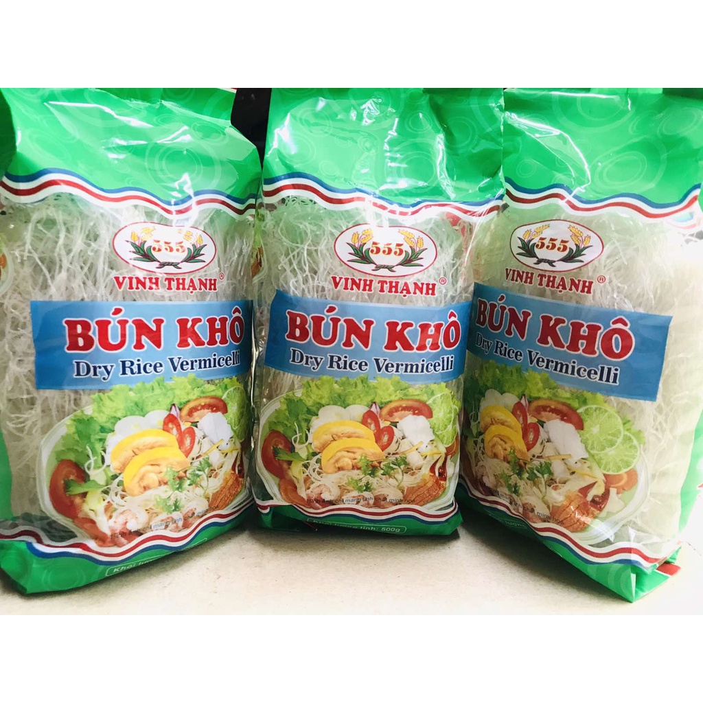 Combo 3 gói Bún khô Vinh Thạnh 555
