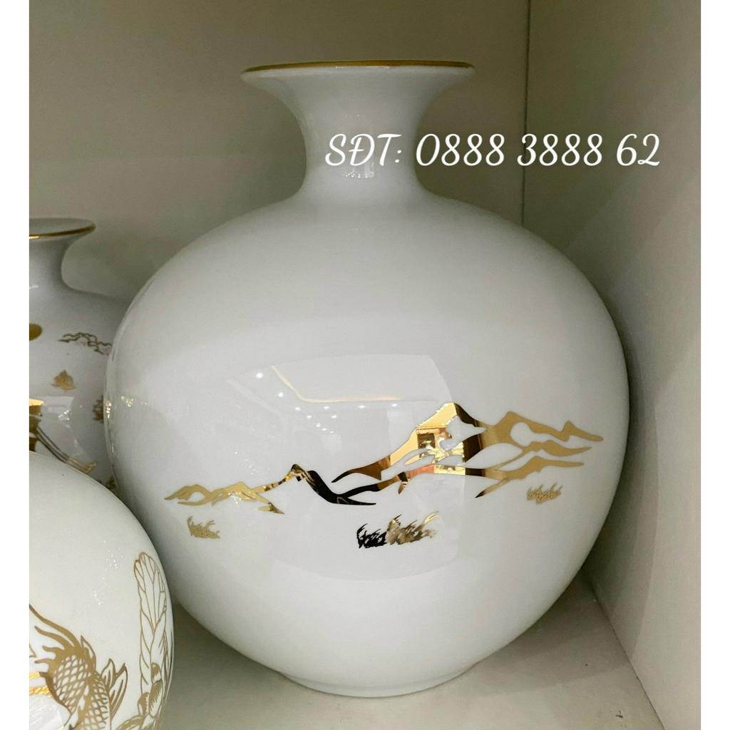 Bình Hút Lộc Mã Đáo Thành Công - Bình Tài Lộc, Bình Hút Lộc Phong Thuỷ Bát Tràng