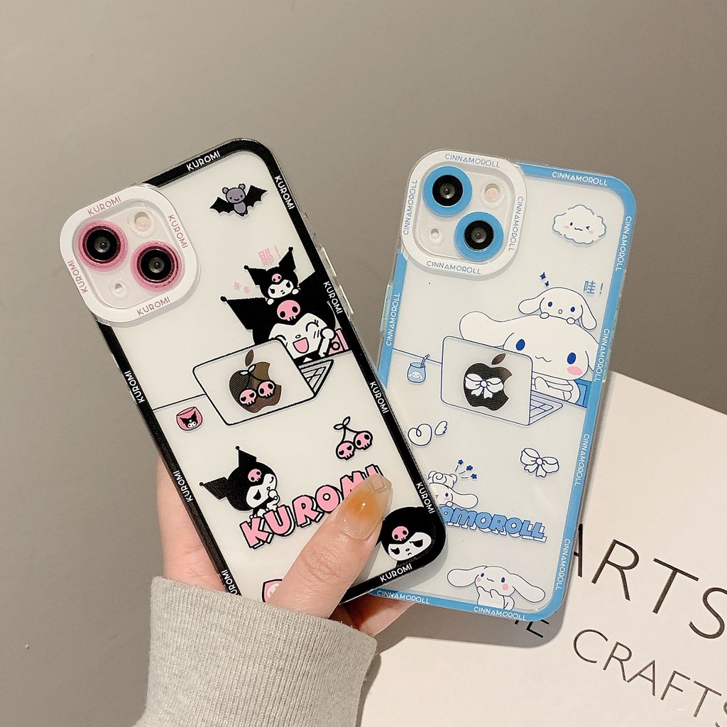 Ốp Điện Thoại Tpu Mềm Chống Sốc In Hình Cinnamoroll Cho iPhone 11 12 13 pro max XS X XR XSMax 7 8 6 6s plus 5 4 SE 2020