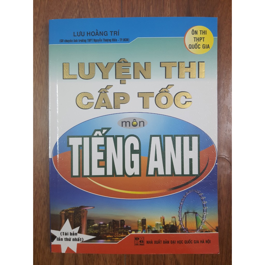 Sách Luyện Thi Cấp Tốc Môn Tiếng Anh