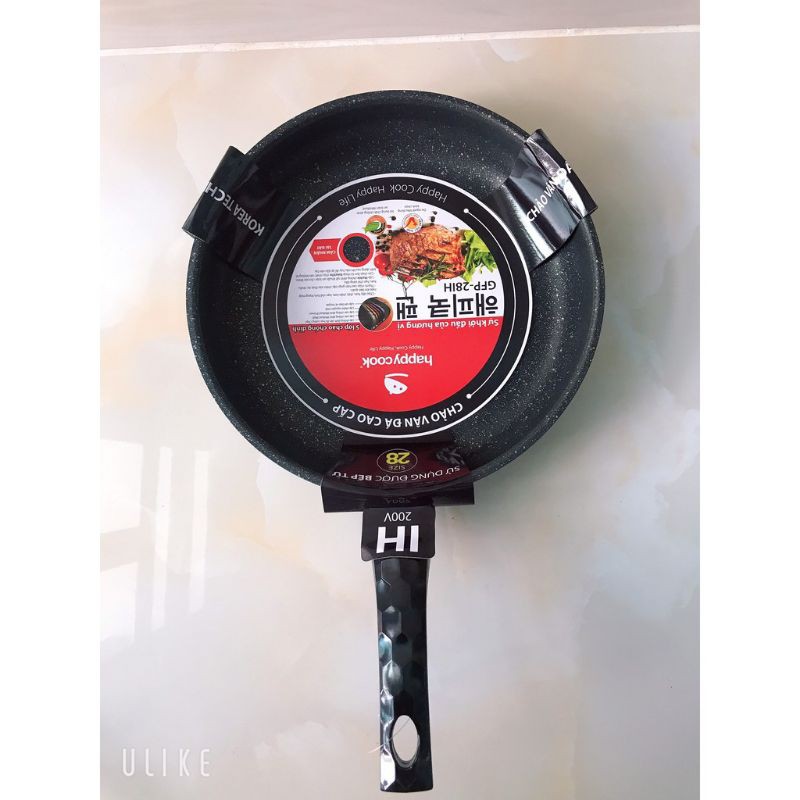 chảo vân đá chống dính Happy cook cao cấp 28cm