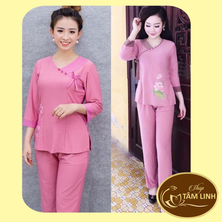 Đồ Lam Đi Chùa _Tim Nơ