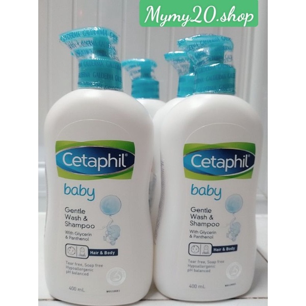 Tắm gội Cetaphil Baby thiên nhiên 400ml