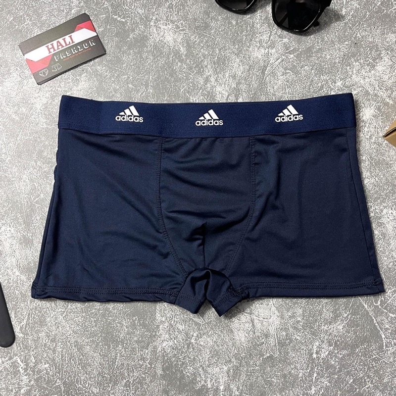 Hộp 4 Quần sịp đùi nam Adidas chất thun lạnh cao cấp, cạp to, thoáng mát, co giãn đủ màu, mã ADD