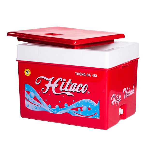 THÙNG ĐÁ HITACO VUÔNG 45 LÍT HIỆP THÀNH CAO CẤP-Kích thước: 50.6 x 35.0 x H 38.0 CM-GIAO NHANH 2H