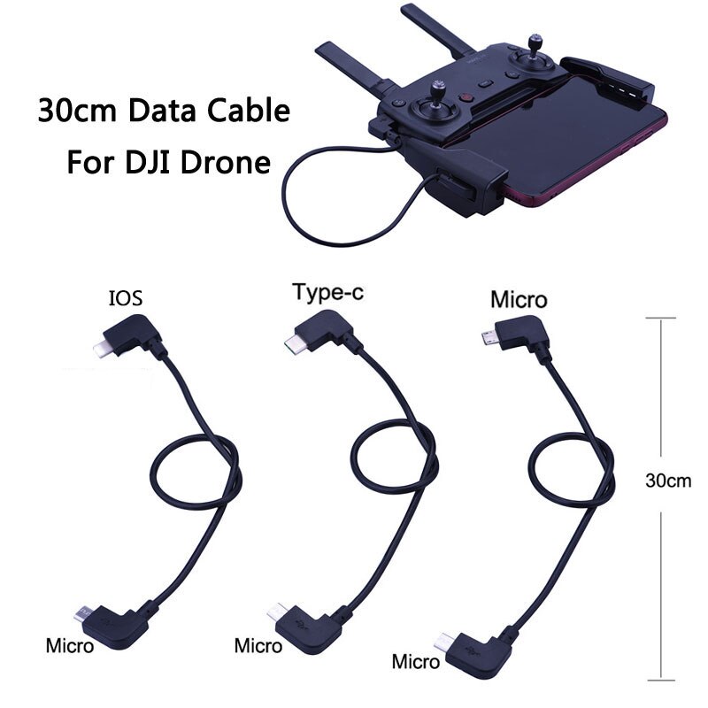 Cáp Dữ Liệu OTG Micro-USB Type-C Cho DJI Spark / Mavic 2 / Pro / Zoom / mini / mini SE Hubson Zino