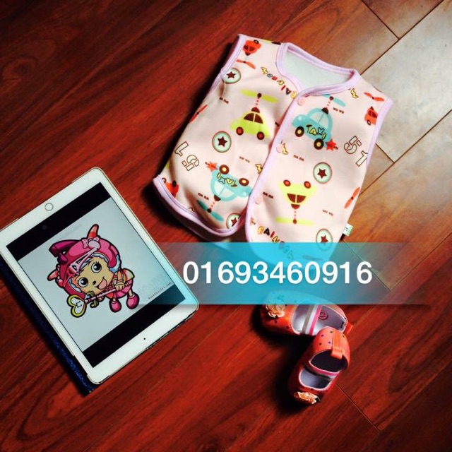 Áo gile nỉ lông cho bé 0-3,5t