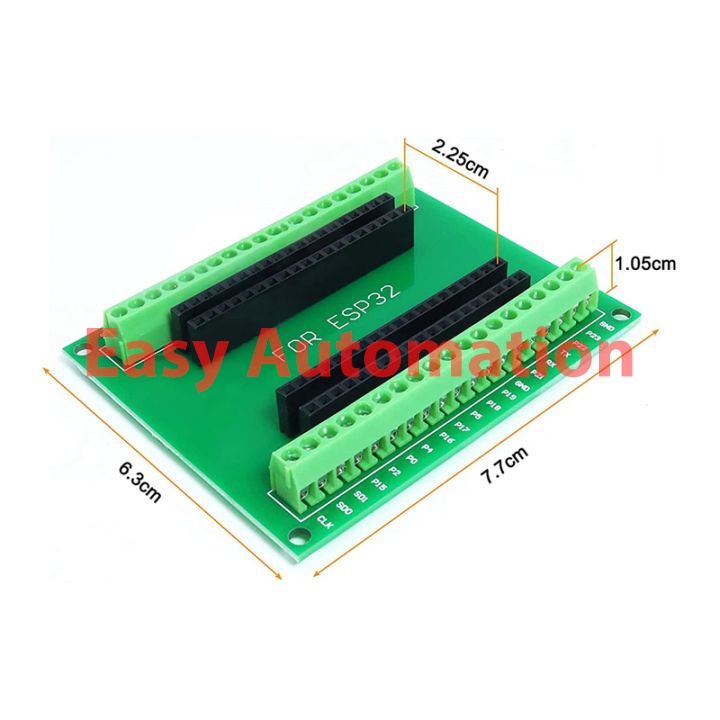 Đế cắm ESP32, ESP8266 - Đế ra chân cho module ESP32-ESP8266