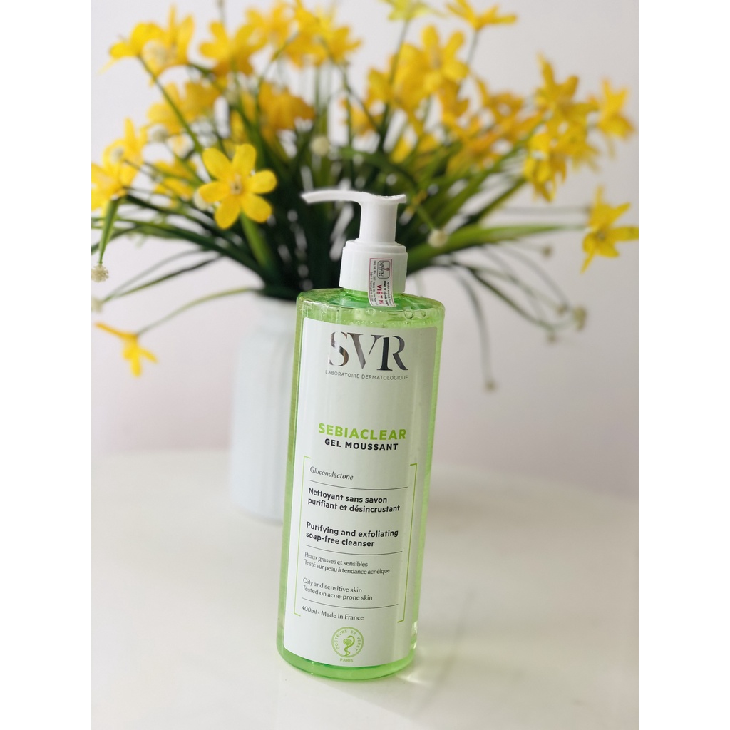 ✅ Sữa Rửa Mặt SVR Dành Cho Da Dầu Da Nhạy Cảm 200-400ml