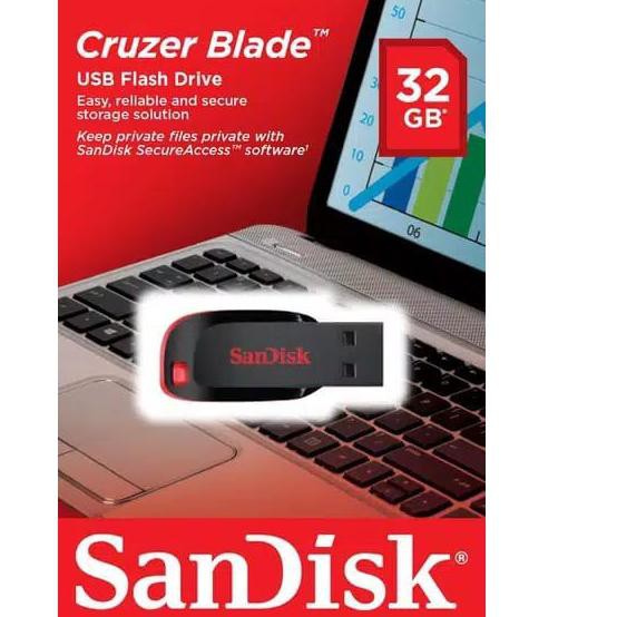 (Giảm Giá Sốc) Cạc Mã-764 Sandisk Cruzer Blade Cz50 Original Flashdisk Usb 8gb / 16gb / 32gb / 64gb / 128gb