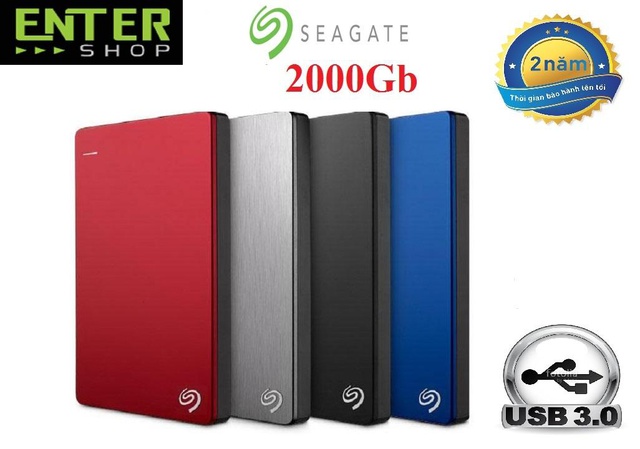 Ổ cứng di động 2Tb Seagate SLim Usb 3.0