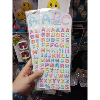 Sticker Chữ cái/Chữ số