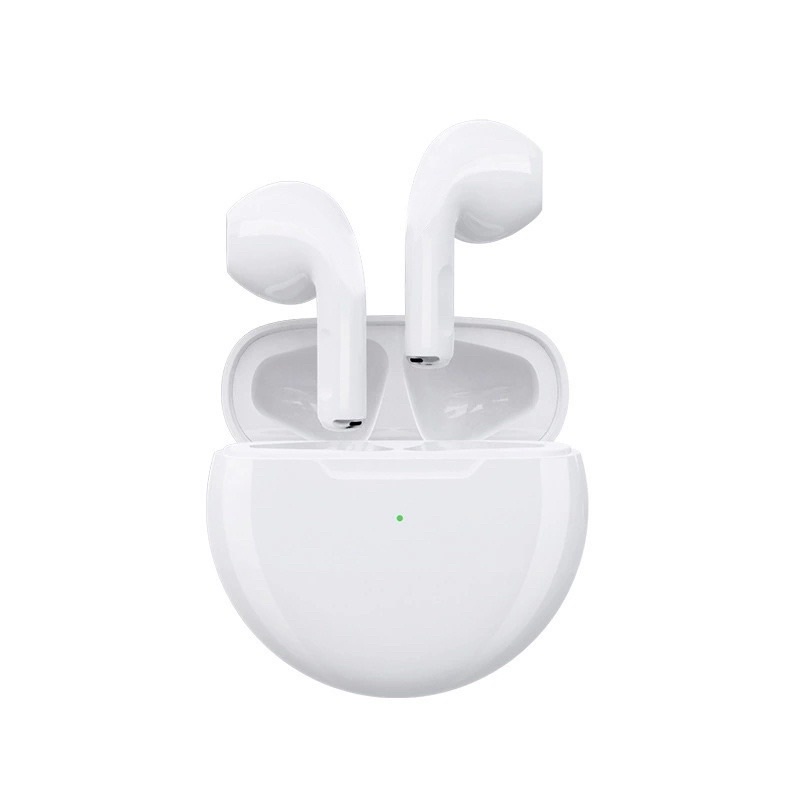 Tai Nghe Pro 6 Tai Nghe Bluetooth Không Dây Pro6 Dùng cho Cả Androi và Ios Nghe Nhạc Cực Hay. Bảo Hành 12 tháng
