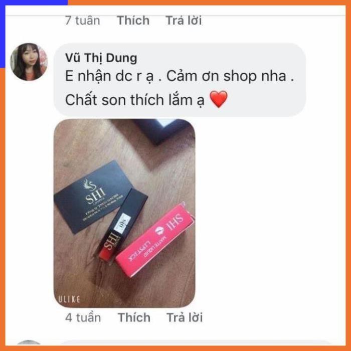 [HÀNG MỚI VỀ]SON KHÔNG CHÌ Son SHI- Son Kem Bền Màu, An Toàn ( 100% CHÍNH HÃNG) V V V