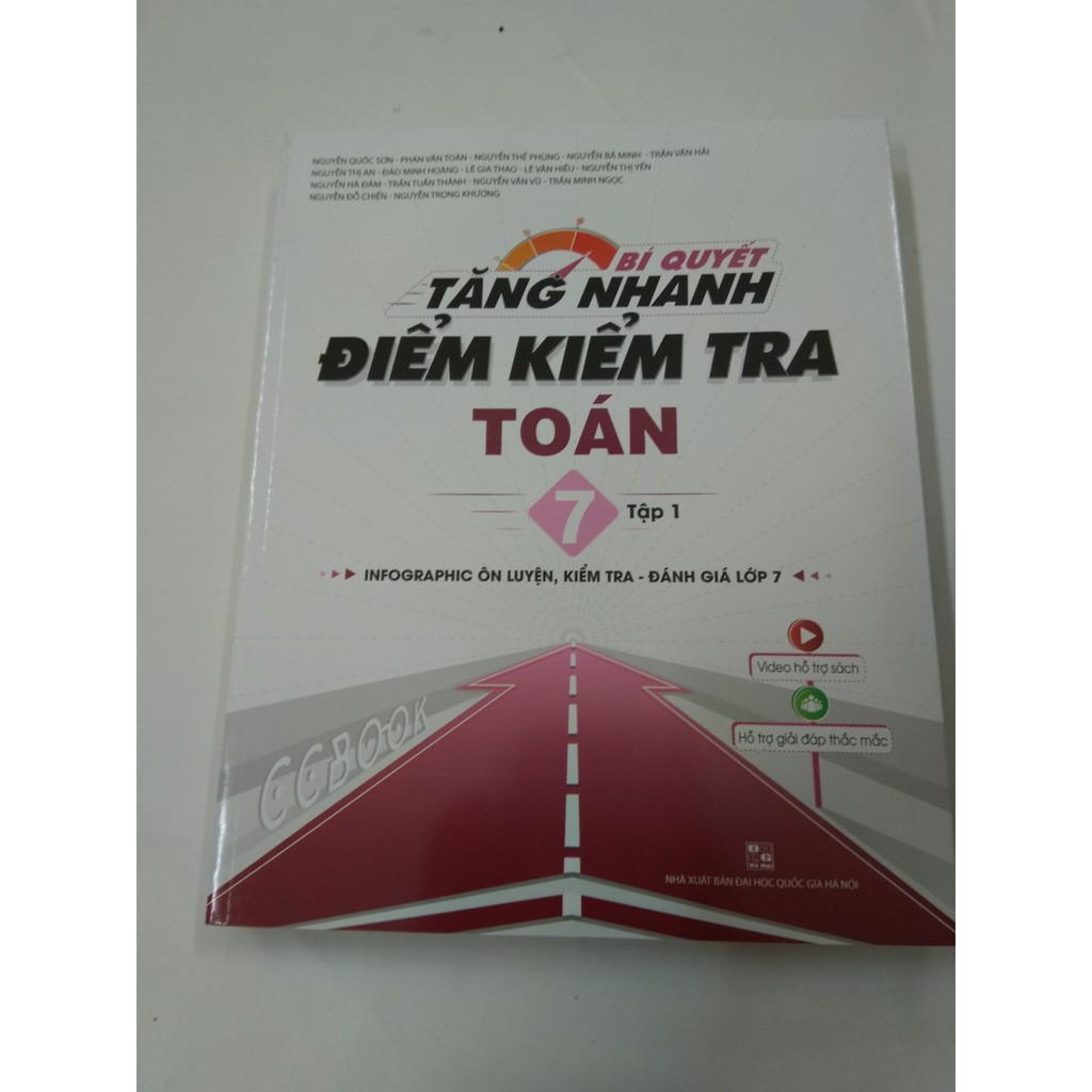 Sách - Bí quyết tăng nhanh điểm kiểm tra Toán 7 tập 1