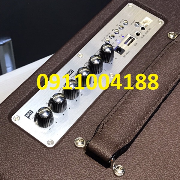 Loa karaoke mini KCBOX KC135 Hàng chính hãng, Công Suất 200W, Micro chỉnh Reverd hát karaoke cực hay + Bh 12 tháng