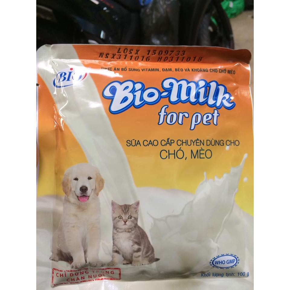 Sữa cho chó mèo con Bio Milk