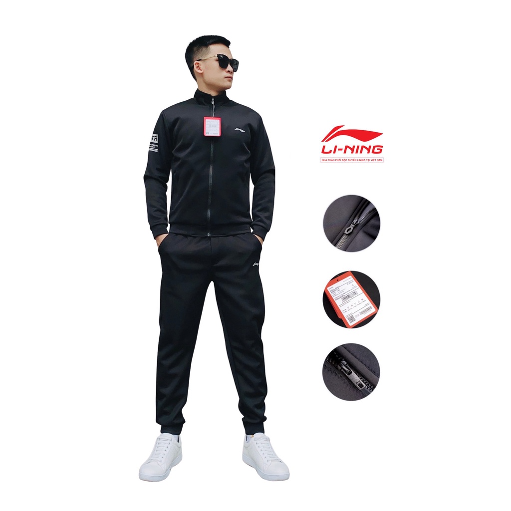Bộ Nỉ Nam Thu Đông - Bộ Thể Thao Nam lining mới nhất 2022