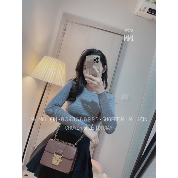 ÁO LEN CỔ TRÒN DÀI TAY QC Loại 1 | BigBuy360 - bigbuy360.vn