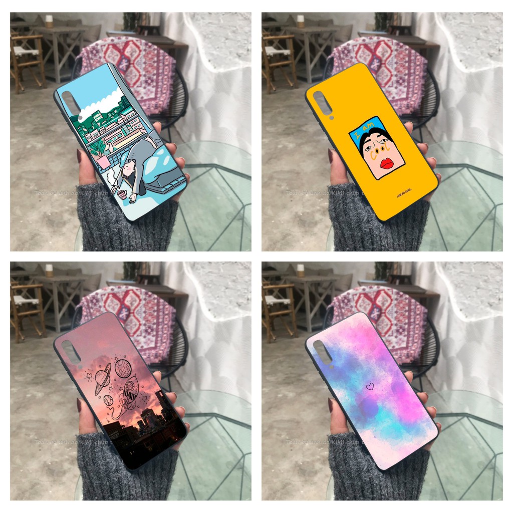 Ốp lưng kính cường lực bộ nữ cho Vsmart Live