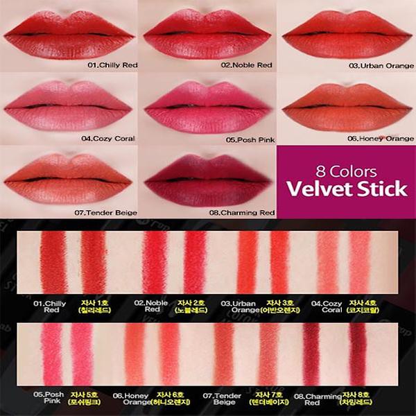 Son bút chì W.Lab Velvet Color Stick 3 gram | BigBuy360 - bigbuy360.vn