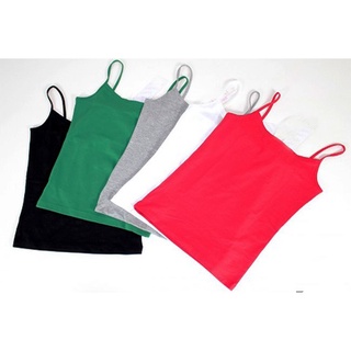 Xả hàng áo 2 dây cotton dáng dài đủ màu