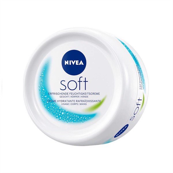 Kem dưỡng ẩm Nivea soft, chăm sóc da toàn thân, chống oxi hóa, duy trì độ ẩm và ngăn ngừa da bong tróc