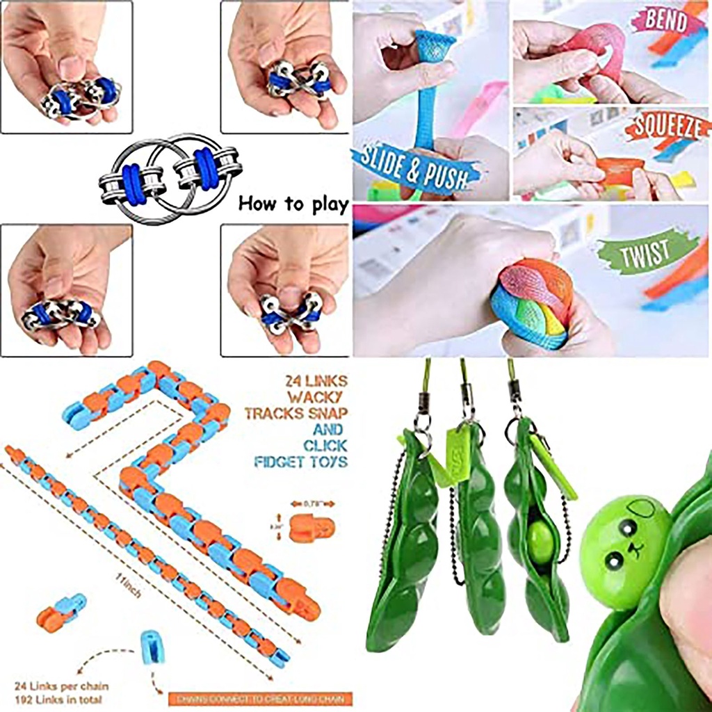 Đồ chơi đàn hồi giảm căng thẳng cho trẻ em / người lớn