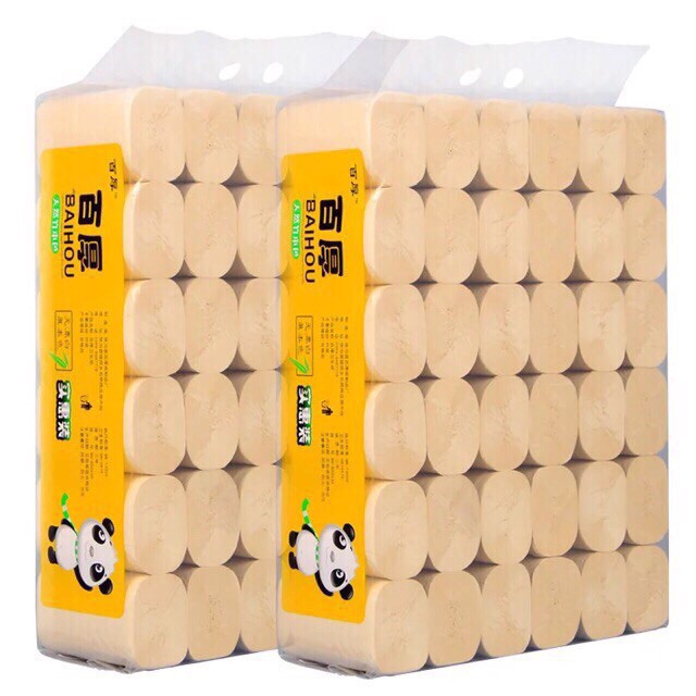 GIẤY VỆ SINH GẤU TRÚC (BỊCH 36 CUỘN) -Gía Sốc