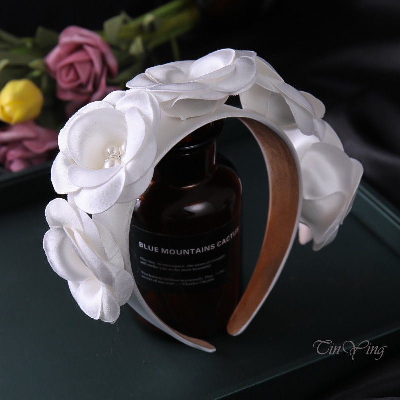 Cài tóc nữ GETNOIVAS đính ngọc trai trang trí thủ công