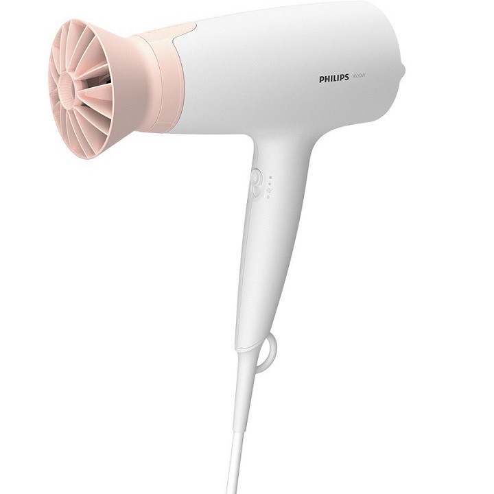 Máy sấy tóc Philips BHD300, 1600 W, 3 chế độ cài đặt nhiệt và tốc độ, hàng chính hãng