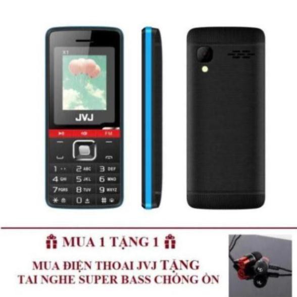 Điện thoại JVJ X1 - 8MB/32G/1000mAh - TẠNG TAI NGHE SUPER BASS CHỐNG ỒN