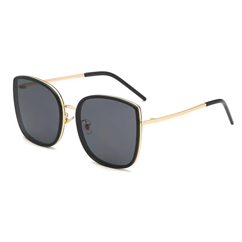 Kính Mát Mắt Mèo Nam Nữ Kính Râm Gọng Kim Loại Mỏng Chống Tia Cực Tím Thời Trang | BigBuy360 - bigbuy360.vn
