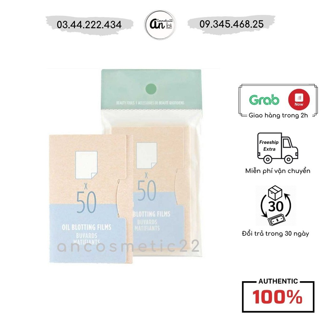 Giấy thấm dầu Oil Control Film 50 tờ