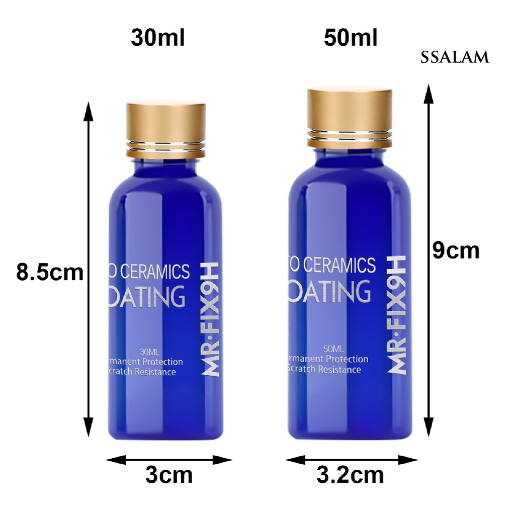 Dung Dịch Phủ Bóng Vết Trầy Kính Xe Hơi 30 / 50ml Chuyên Dụng