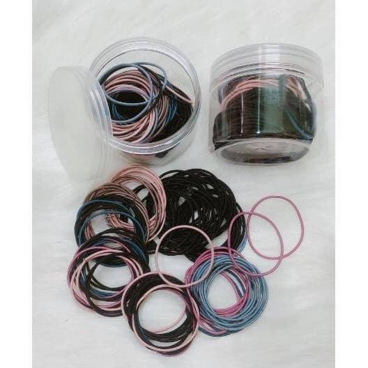 Hộp chun buộc tóc 100 dây