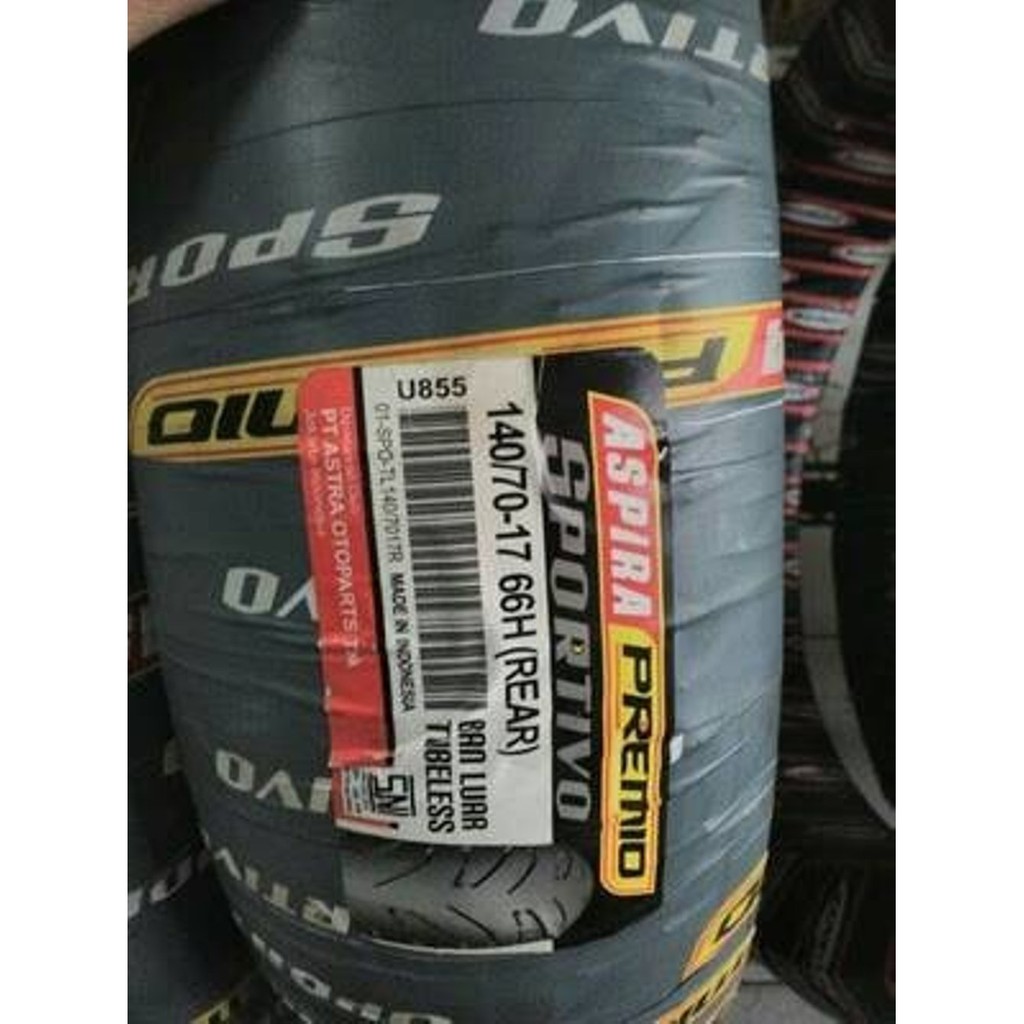 VỎ XE MÁY Aspira Indo 140/70-17 sau Exciter 150, Winner