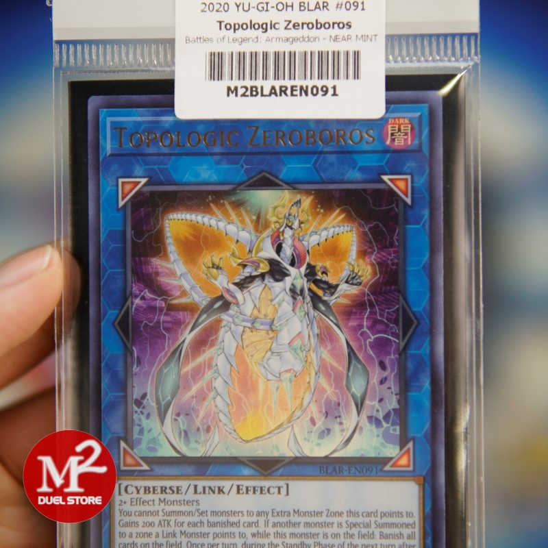 Lá bài Yugioh BLAR-EN091 Topologic Zeroboros - Ultra Rare - Đóng gói theo tiêu chuẩn M2SCCQ-Lite