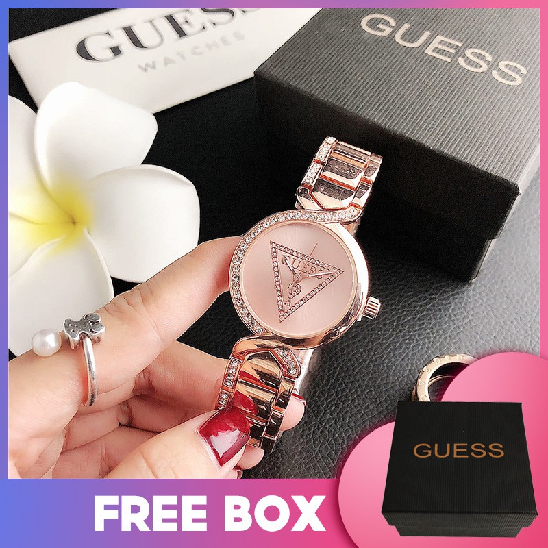 Đồng hồ nữ Guess Watch Nữ Caual Quartz Wanita Jam Tangan