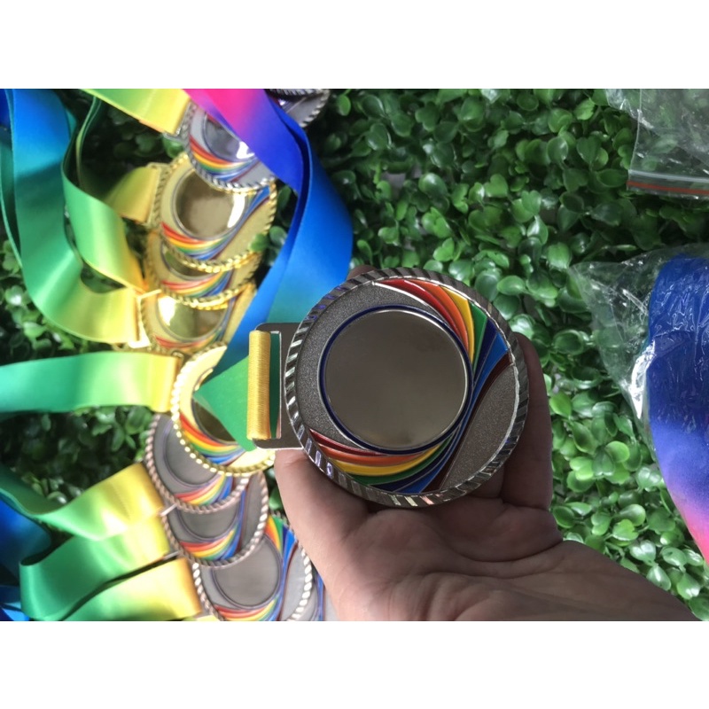 Huy chương cầu vồng, huy chương hoa văn